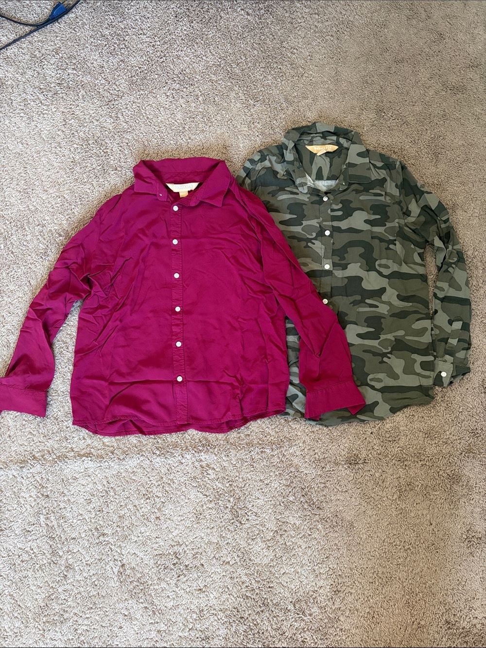 Women's Button-Down Shirt - Fuchsia